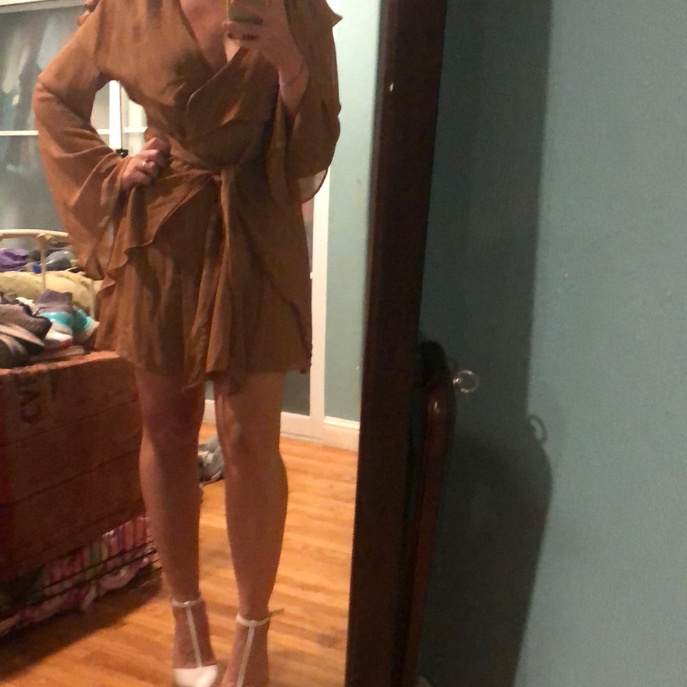 HOUSE OF HARLOW X REVOLVE Carlita Dress in Tawny